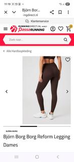 Bjorn Borg seamless sportlegging donkerbruin L zgan!, Verzenden, Zo goed als nieuw, Bruin, Fitness of Aerobics