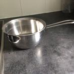 Soeppannen + steelpannetje, Huis en Inrichting, Keuken | Potten en Pannen, Ophalen, Gebruikt, Rvs, Kookpan of Snelkookpan
