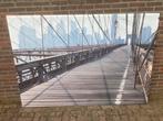Canvasdoek Brooklyn Bridge, Huis en Inrichting, Woonaccessoires | Schilderijen, Tekeningen en Foto's, Ophalen, Gebruikt, Print