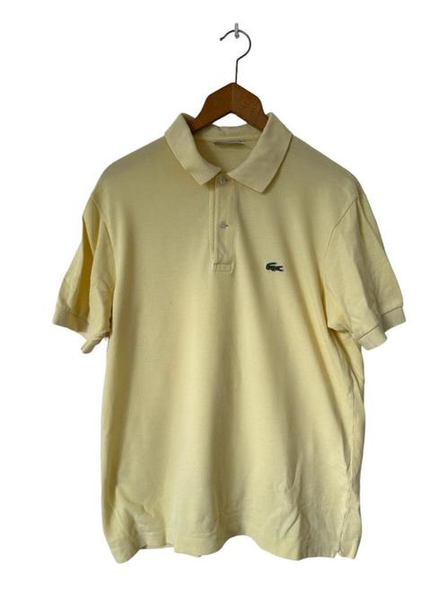 Lacoste polo S, Kleding | Heren, Polo's, Zo goed als nieuw, Maat 52/54 (L), Geel, Ophalen of Verzenden