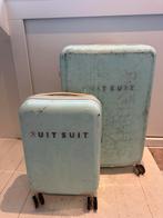 SUITSUIT koffer set mint | Blauw | Fabulous Seventies, Ophalen of Verzenden, Gebruikt, Hard kunststof, 70 cm of meer
