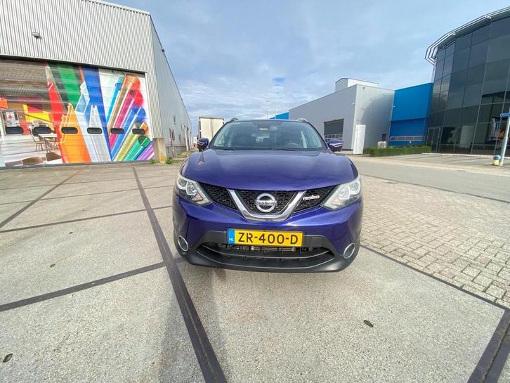 Nissan Qashqai 1.2 Dig-t 85KW 2WD CVT 2015 Blauw, Auto's, Nissan, Particulier, Qashqai, 360° camera, ABS, Achteruitrijcamera, Adaptieve lichten