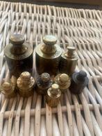 Oude koperen en ijzeren gewichten, Antiek en Kunst, Antiek | Gereedschap en Instrumenten, Ophalen