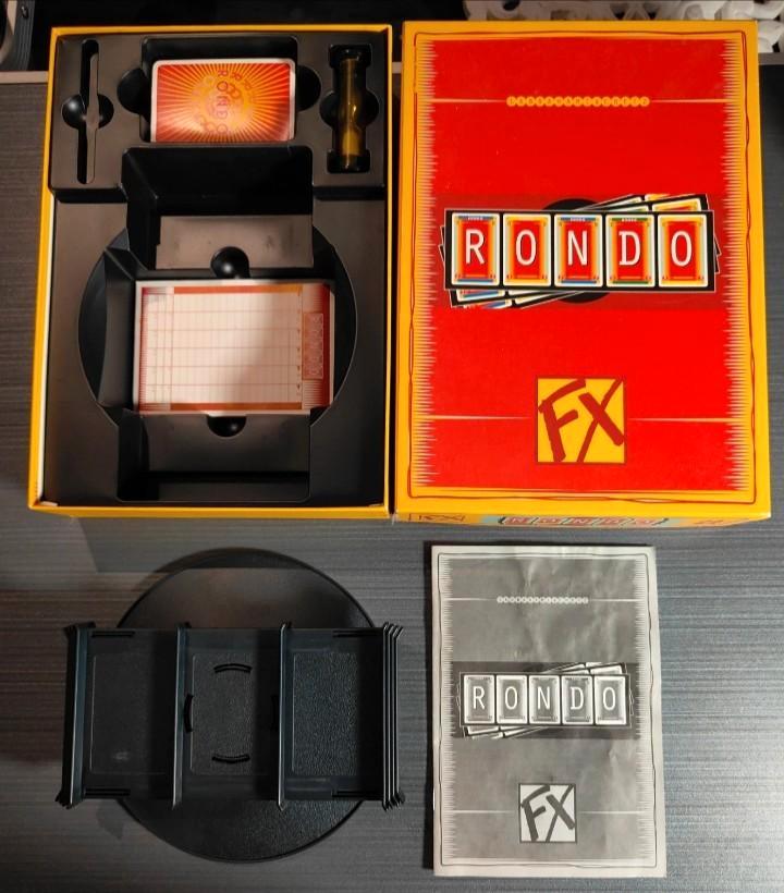 Woordspel Rondo, FX, Hobby en Vrije tijd, Gezelschapsspellen | Bordspellen, Zo goed als nieuw, Ophalen of Verzenden