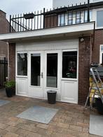 Openslaande deuren, Doe-het-zelf en Verbouw, Deuren en Horren, Ophalen, Gebruikt, 120 cm of meer, Buitendeur