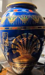 Egyptische vaas met gouden details, Ophalen of Verzenden
