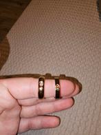 Melano ringen rosé goud - Vivid & Twisted, Gebruikt, Ophalen of Verzenden, Met edelsteen, Dame