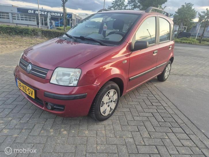 Fiat Panda 1.2 Emotion, Auto's, Fiat, Bedrijf, Te koop, Panda, ABS, Airbags, Airconditioning, Alarm, Climate control, Dakrails