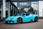 Lamborghini Huracan 5.2 V10 EVO Spyder Blu Gauco Ad Personam, Auto's, Lamborghini, Automaat, Gebruikt, 5204 cc, Cabriolet