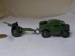1958 Dinky Toys 688 FIELD ARTILLERY + DT 686. 25 PR GUN. (R), Ophalen of Verzenden, Gebruikt, Bus of Vrachtwagen, Dinky Toys