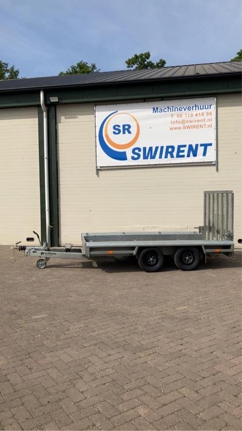 Vlemmix machinetransporter multitransporter henra ifor ansem, Auto diversen, Aanhangers en Bagagewagens, Zo goed als nieuw, Ophalen