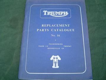 TRIUMPH Tiger 110 Thunderbird Trophy Bonneville 120 1960 beschikbaar voor biedingen