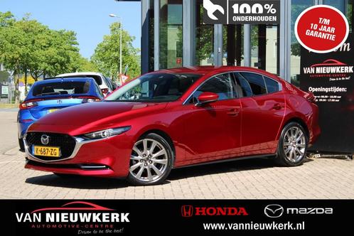 MAZDA 3 Sedan e-Skyactiv-X M-Hybrid 180pk Luxury Automaat i-, Auto's, Mazda, Bedrijf, Te koop, ABS, Achteruitrijcamera, Adaptive Cruise Control