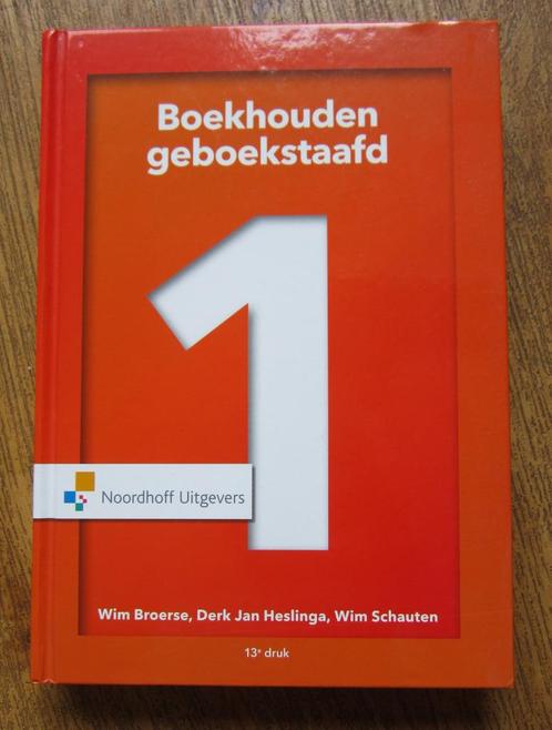 mbo boekhouden accountancy, Boeken, Schoolboeken, Zo goed als nieuw, Bedrijfseconomie of M&O, Overige niveaus, Ophalen of Verzenden