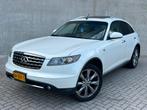 Bomvolle Witte Infiniti FX 35 S SUV 4X4 YoungTimer/280PK/APK, Automaat, Beige, Wit, Leder