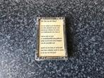 Oud fotolijstje met hoekversieringen , ca. 6 x 9 cm, Antiek en Kunst, Curiosa en Brocante, Ophalen of Verzenden
