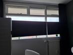 Plisségordijn Verduisterend Antraciet 160x180 (bxh), Ophalen, Wit, 150 tot 200 cm, 150 tot 200 cm