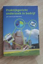 Praktijkgericht onderzoek in bedrijf - Leen & Mertens, Verzenden, HBO, Zo goed als nieuw, Jan Leen; Jef Mertens