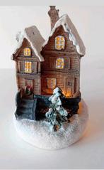 Leuk kersthuisje met verlichting voor Kerstdorp, Ophalen of Verzenden