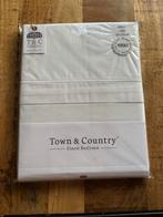 Nieuw Town & Country Percale Laken - 160x270 cm, Eenpersoons, Nieuw, Ophalen of Verzenden, Wit
