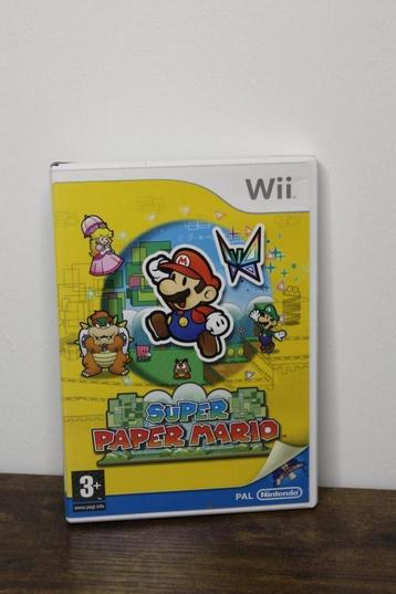 Super paper mario nintendo wii beschikbaar voor biedingen