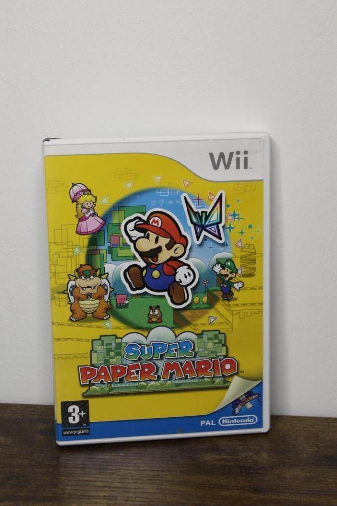 Super paper mario nintendo wii, Spelcomputers en Games, Games | Nintendo Wii, Gebruikt, Platform, 1 speler, Vanaf 3 jaar, Ophalen of Verzenden