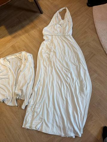 Vintage 80s torrente paris Avondjurk Wit/Goud - Maat S beschikbaar voor biedingen