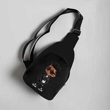 Hele leuke CROSSBODY SLINGBAG "GLASSES" voor € 5,75 beschikbaar voor biedingen