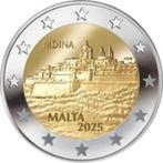 2 euro Malta “Mdina’’ BU 2025, Verzenden, Malta, 2 euro, Losse munt