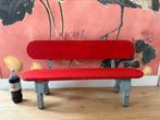 Brocante kinderbank, Ophalen, Gebruikt, Tweepersoons, Minder dan 150 cm