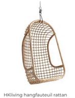 HK Living Hangstoel met Standaard., Tuin en Terras, Ophalen, Zo goed als nieuw, Met standaard