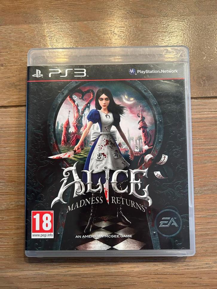 PlayStation 3 Game - Alice Madness Returns, Spelcomputers en Games, Games | Sony PlayStation 3, Gebruikt, Avontuur en Actie, 1 speler