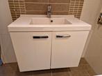 Badmeubel wit inclusief mengkraan, Ophalen, 50 tot 100 cm, Minder dan 100 cm, Wastafelkast