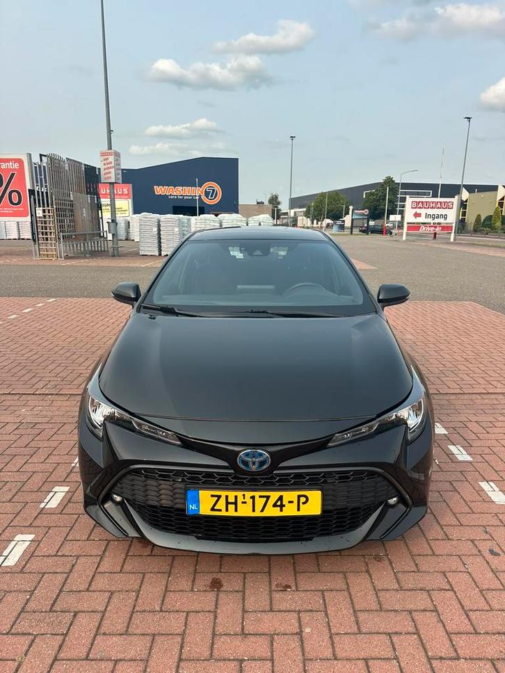 Toyota Corolla 2.0 Hybrid 180pk CVT 2019 Zwart, Auto's, Toyota, Particulier, Corolla, ABS, Achteruitrijcamera, Adaptieve lichten