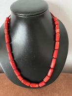 Ketting bloedkoraal, Sieraden, Tassen en Uiterlijk, Antieke sieraden, Ophalen of Verzenden, Overige materialen, Ketting