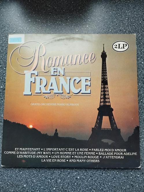 Romance en France - Grand orchestre Mario Robbiani vinyl LP, Cd's en Dvd's, Vinyl | Wereldmuziek, Zo goed als nieuw, Ophalen of Verzenden