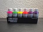 Createx fluor set airbrushverf, Ophalen of Verzenden, Nieuw