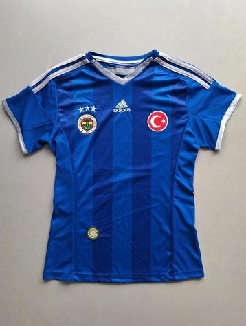 div. vintage Adidas voetbalshirt Fenerbahçe blauw m S 20€/st beschikbaar voor biedingen