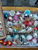 Oude antieke gekleurde kerstversiering kerstdecoratie, Diversen, Kerst, Ophalen of Verzenden