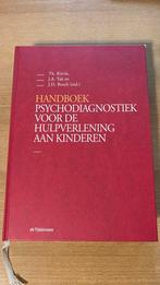 Handboek psychodiagnostiek voor de hulpverlening aan kindere, Boeken, Studieboeken en Cursussen, Ophalen of Verzenden, Zo goed als nieuw