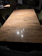 Granieten eettafel, Huis en Inrichting, Tafels | Eettafels, Ophalen, Overige materialen, Gebruikt, 50 tot 100 cm