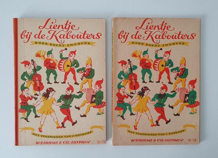 Lientje bij de Kabouters – deeltjes 2 & 4 – Koert Zwerver, Antiek en Kunst, Antiek | Boeken en Bijbels, Ophalen of Verzenden