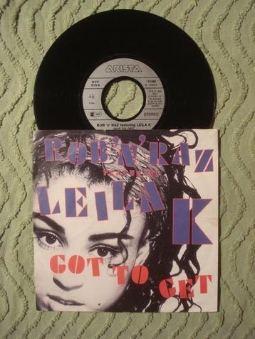 Rob ‘n’ Raz feat Leila K 7" Vinyl Single: ‘Got to get’ (D) beschikbaar voor biedingen