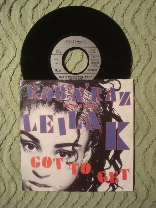 Rob ‘n’ Raz feat Leila K 7" Vinyl Single: ‘Got to get’ (D), Cd's en Dvd's, Vinyl Singles, Single, Pop, 7 inch, Ophalen of Verzenden