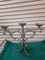 kandelaar smeedijzer robust industrieel, Huis en Inrichting, Woonaccessoires | Overige, Ophalen of Verzenden, 'T Olde Gre-j, Info@toldegrej.nl