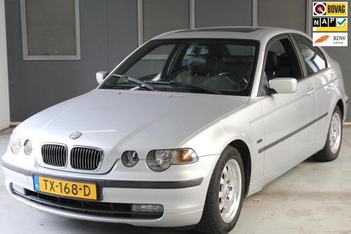 BMW 3-serie Compact 325ti een dikke 6 cilinder, Auto's, BMW, Bedrijf, Te koop, 3-Serie, ABS, Airbags, Airconditioning, Alarm, Boordcomputer