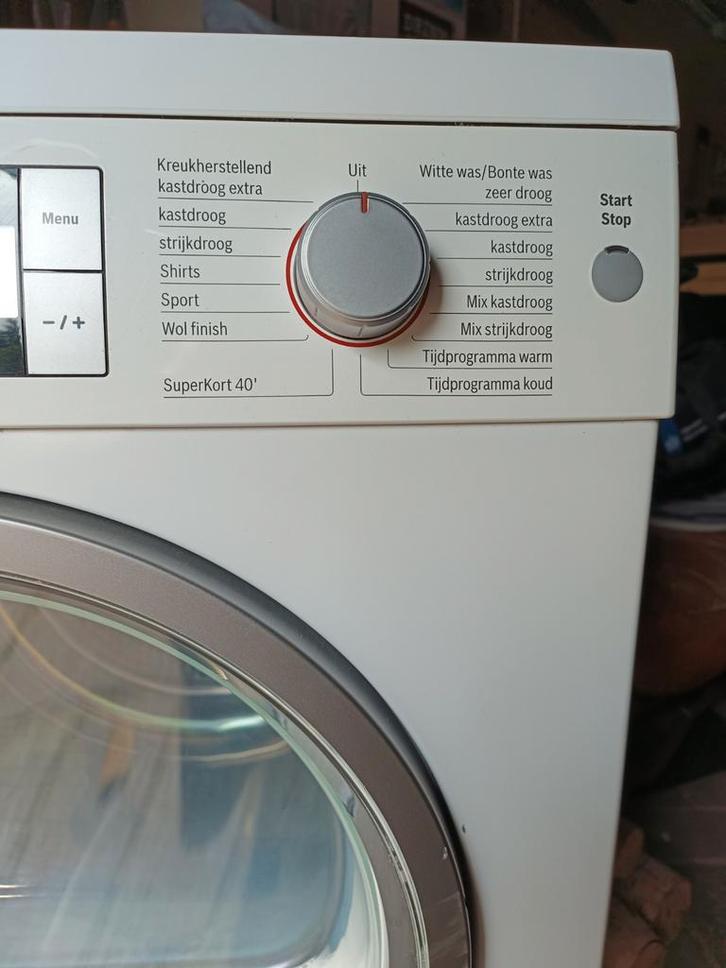 Bosch Ecologixx 7 Droger gebruikt (lees tekst), Witgoed en Apparatuur, Wasdrogers, Gebruikt, Condens, 6 tot 8 kg, 85 tot 90 cm