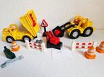 Duplo set 4688 compleet shovel en kiepwagen wegwerkers, Kinderen en Baby's, Speelgoed | Duplo en Lego, Ophalen of Verzenden, Gebruikt