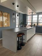 Kookeiland met inbouwapparatuur, Ophalen, Gebruikt, Overige materialen, Wit