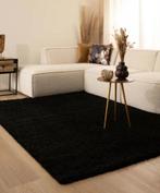 Hoogpolig vloerkleed  – zwart 240x340 nieuw, Zwart, Ophalen of Verzenden, 200 cm of meer, Rechthoekig